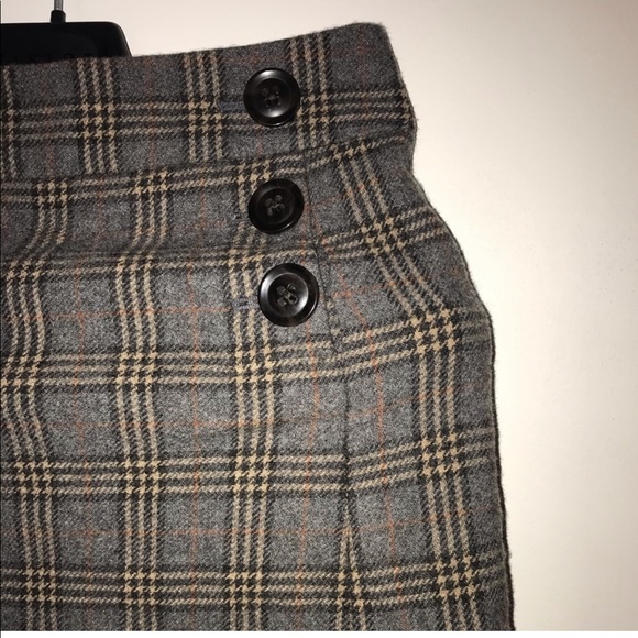 Size 0 Plaid Vintage Skirt - Picture 4 of 7